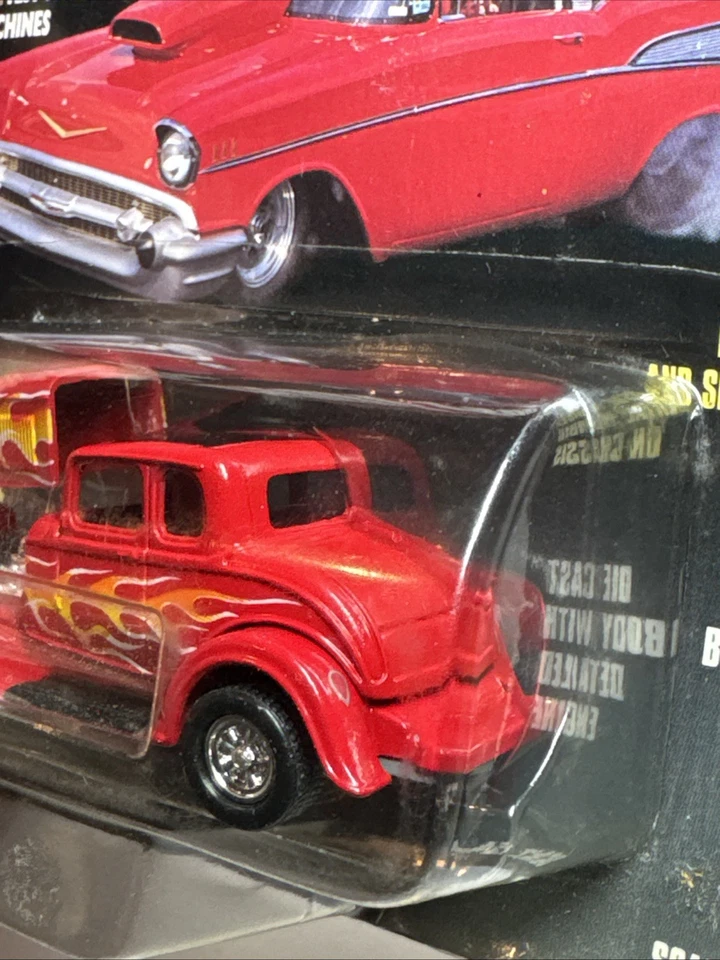 Racing Champions 1/64 🇫🇷 32 Ford Coupe #25 Serie Hot Rod Métal + Roue Gomme - Photo 4/4