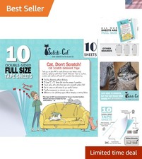 Double-Sided Cat Scratch Tape - Essential 10 Sheets for Indoor Furniture