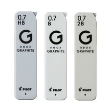  Pilot Neox High-Purity Graphite Pencil Lead 0.7mm - 40 pcs/Pack Select 