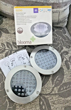 Blooma GLEND Solar LED Decking Lights IP65 Ice White 5000K Pack of 2