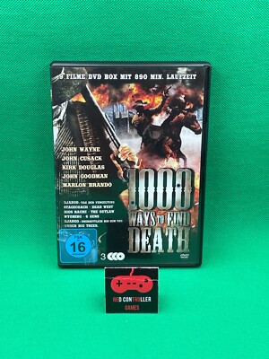 1000 Ways To Find Death (3DVDs) 9 Filme DVD Box
