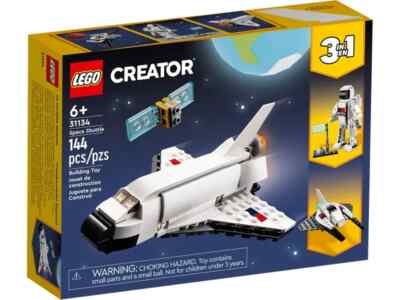 LEGO 31134 Creator 3 in 1 Space Shuttle Spielzeug Astronaut Figur zum Raumschiff Geschenk