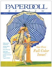 Paperdoll Review Magazine Issue #71, 2018 - First FULL COLOR issue! 