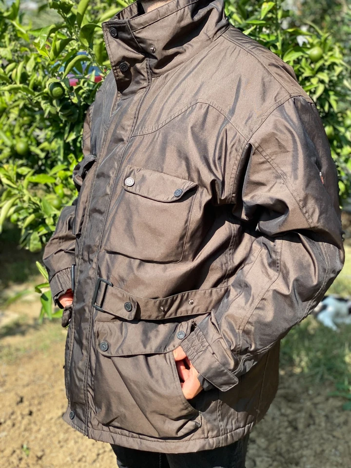 Wellensteyn Motoro Bomber Full Zip Jacket Coat Weatherproof Taped Seams Size 2XL - Image 4 of 4