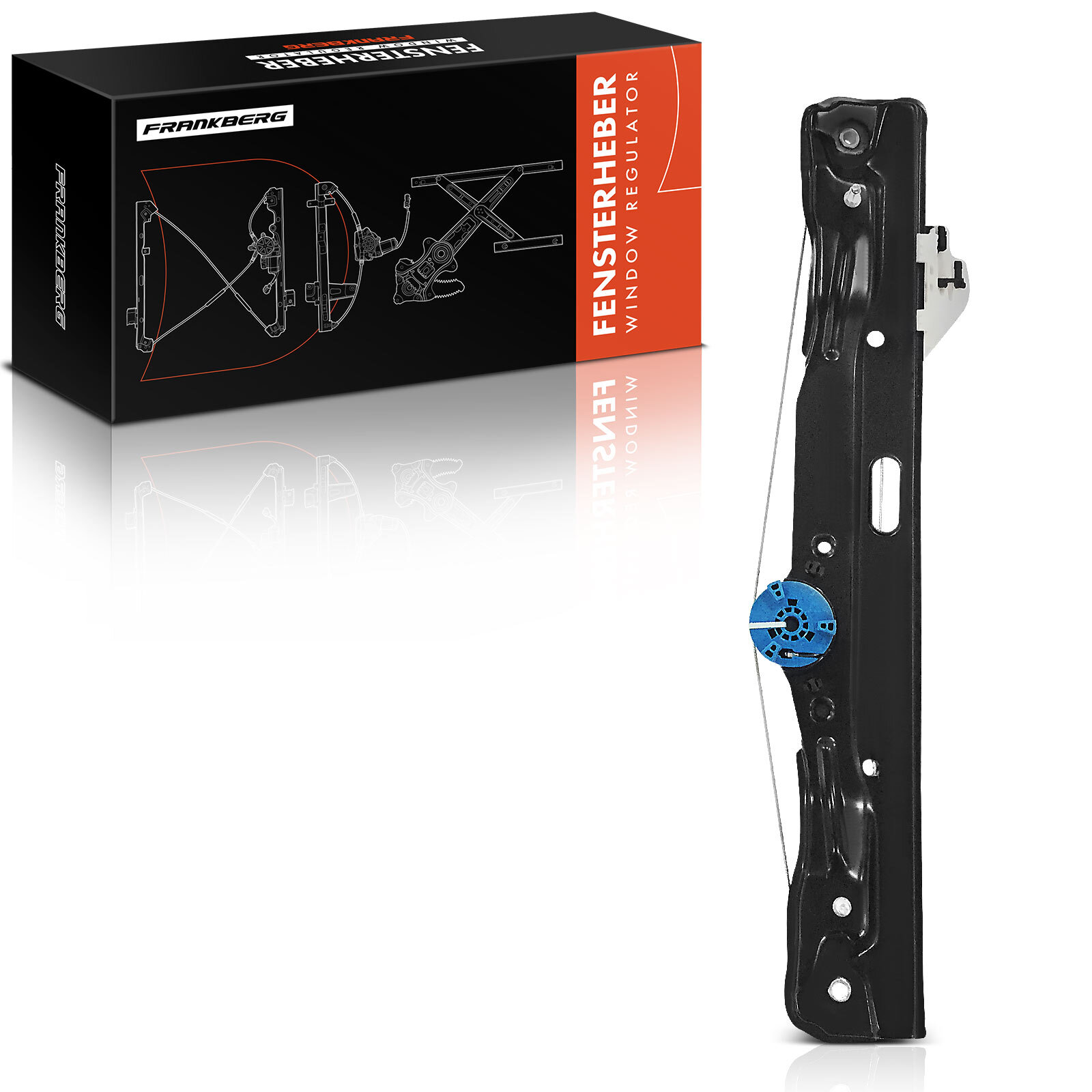 FRANKBERG Power Electric Window Regulator without Motor for BMW 214d Rear Right