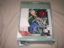 Caron Natura Sports R058 Latch Hook Kit 20" X 27" - New Open Box