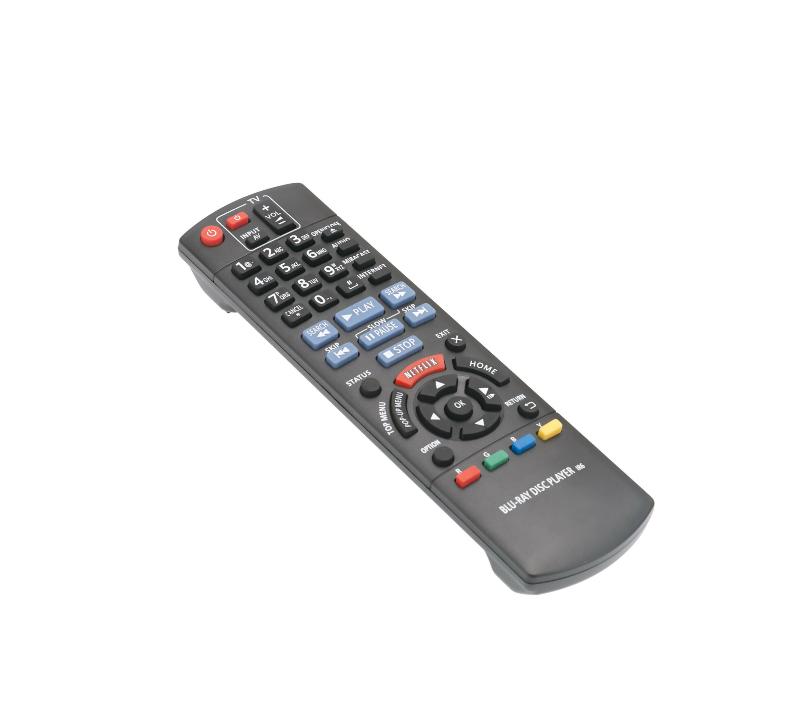 Remote Replace FOR Panasonic Blu-Ray DVD Player DMP-BDT230 DMP-BDT225 DMP-BDT330
