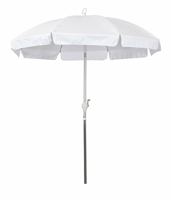 Phat Tommy 7 5 Ft Silver Anodized Commercial Patio Market Umbrella For Sale Online Ebay