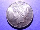 1926-S Peace Dollar Borderline Uncirculated