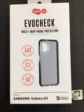 NEW Tech21 EvoCheck Phone Protectn Case Samsung Galaxy A13 Smoky Black