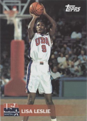 Lisa Leslie Team USA Basketball WNBA Signed 8x10 Photo Beckett