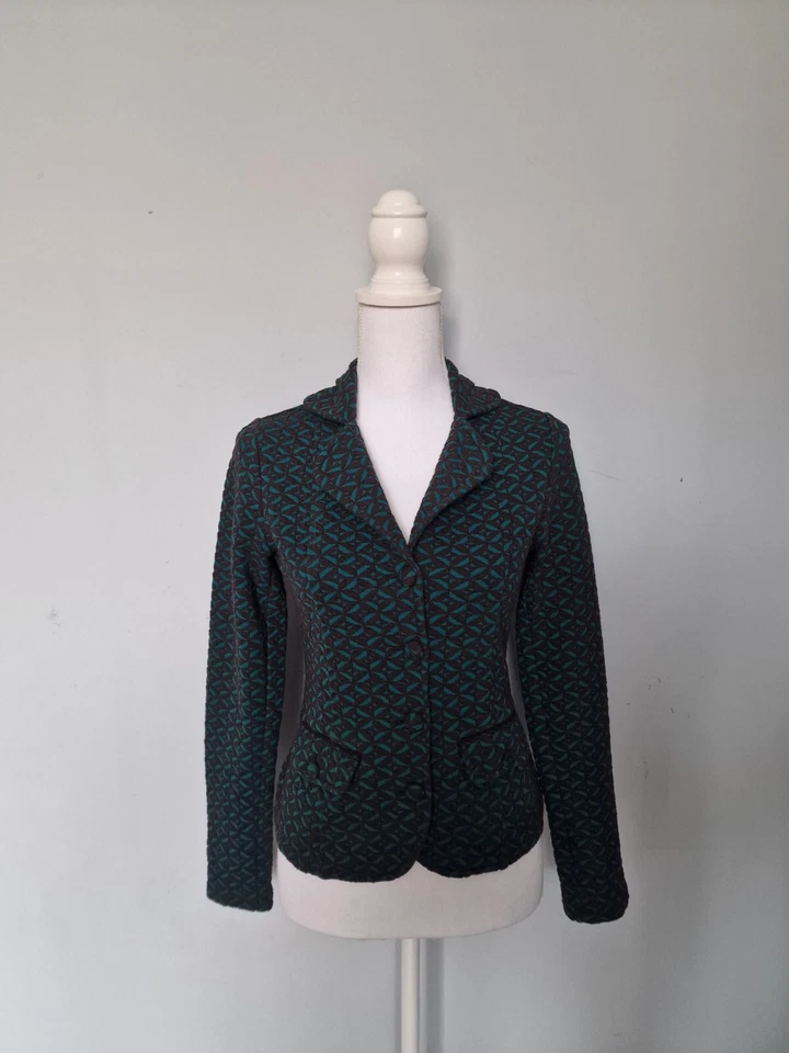 KING LOUIE Damen Grun / Schwarz  Jacke Blazer Gr. S - Bild 1 von 4
