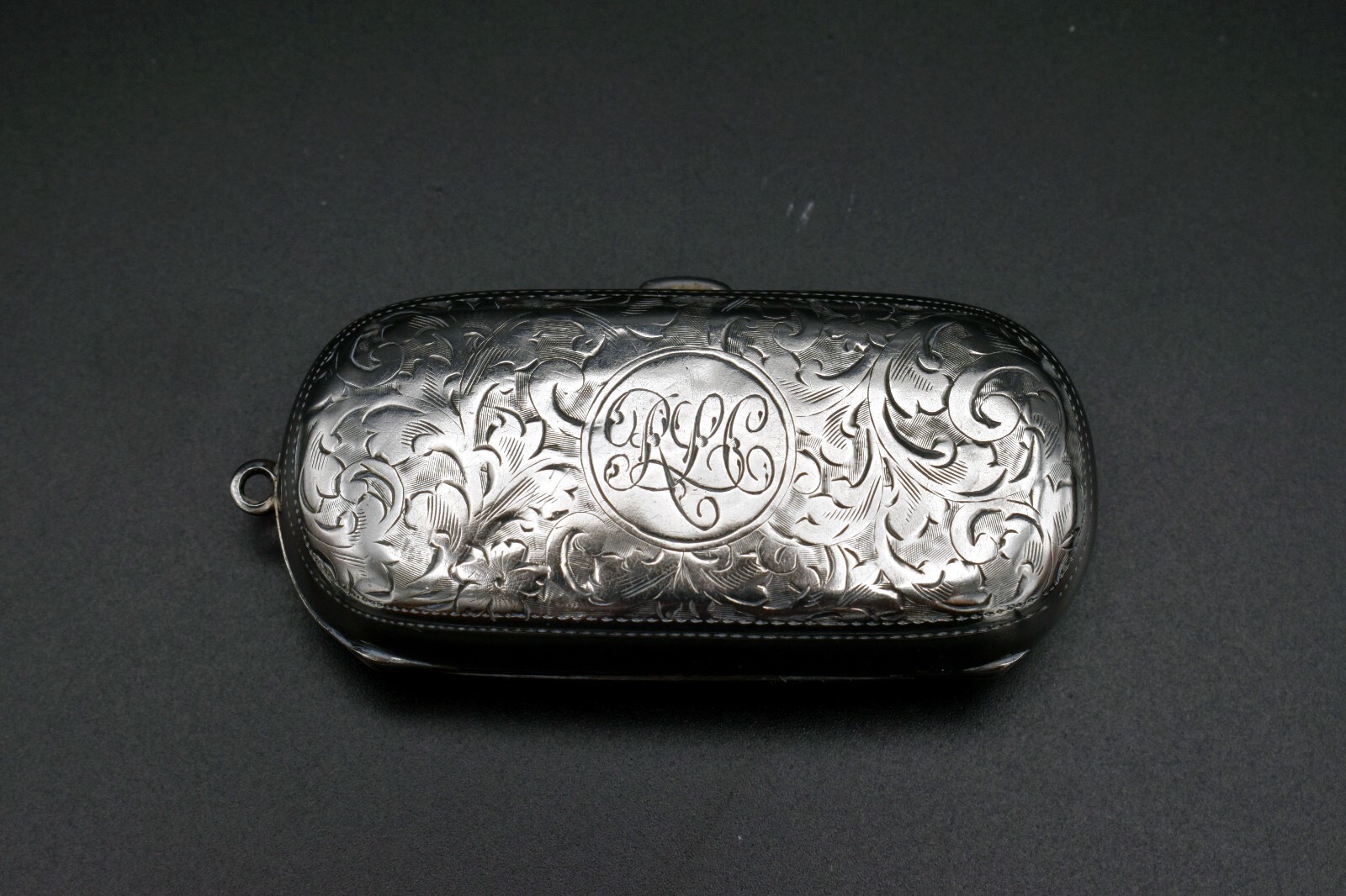 Edwardian Sterling Silver Double Sovereign Case 1910