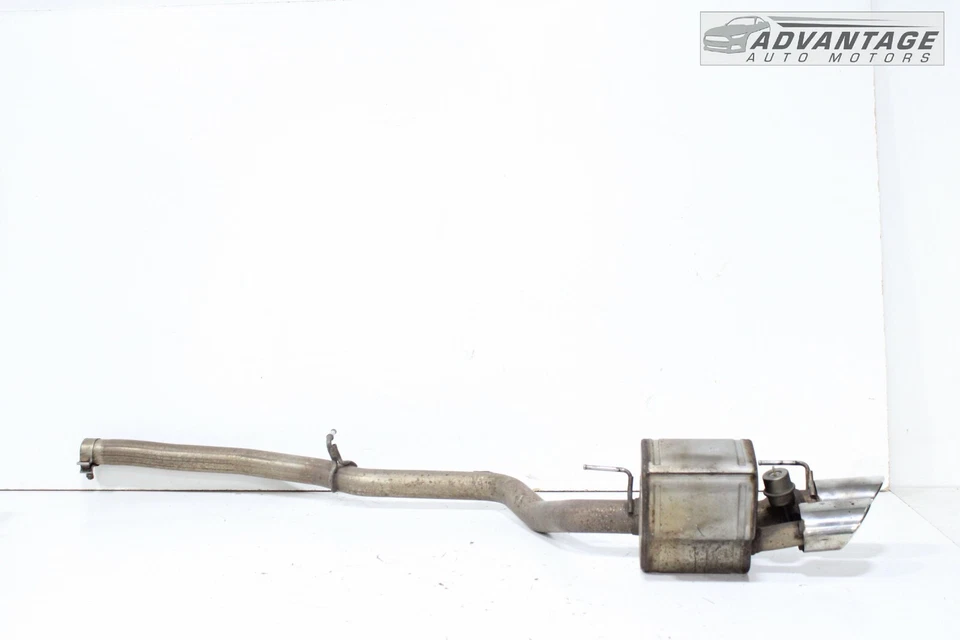 2014-2019 MASERATI GHIBLI 3.0L SILENCIADOR DE ESCAPE TRASEIRO ESQUERDO COM TUBO FABRICANTE DE EQUIPAMENTO ORIGINAL - Imagem 2 de 4