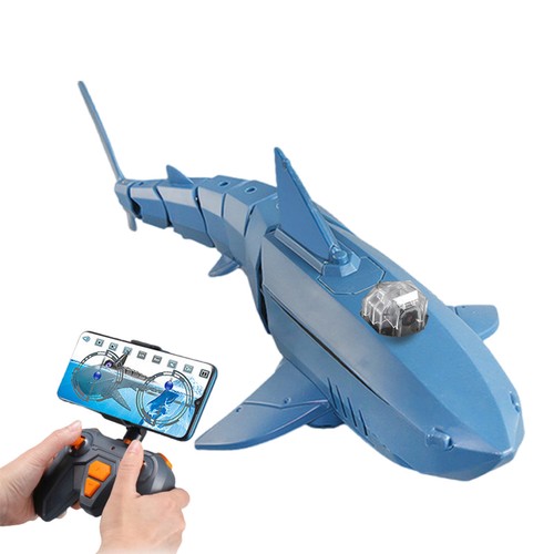 RC Boat camera Remote Control 30W waterproof submarine Electric shark 480P - Picture 8 of 20