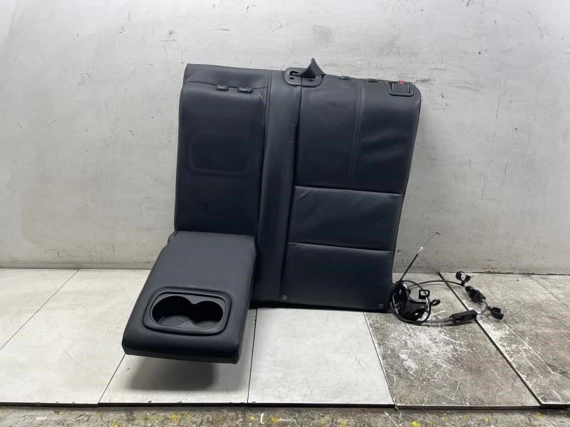 Honda Crosstour Ex-L 2012 asiento trasero izquierdo y medio superior cuero negro OEM+ Foto 2 de 4