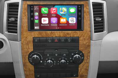 Carplay For Jeep GRAND CHEROKEE 2005-2011 Android 13 Car Radio Stereo GPS 2+32G