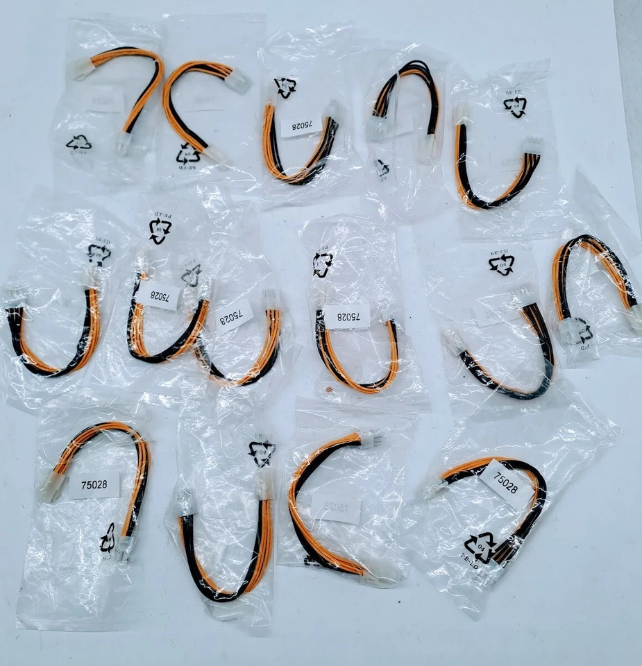 15x 4-Pin to 8-Pin EPS 12 V ATX Motherboard Power Supply Converter Cable Adapter - Image 2 of 2