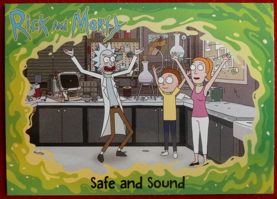 RICK AND MORTY - Season Two - COMPLETE 45 Card Base Set - Cryptozoic 2019 - Image 3 of 4