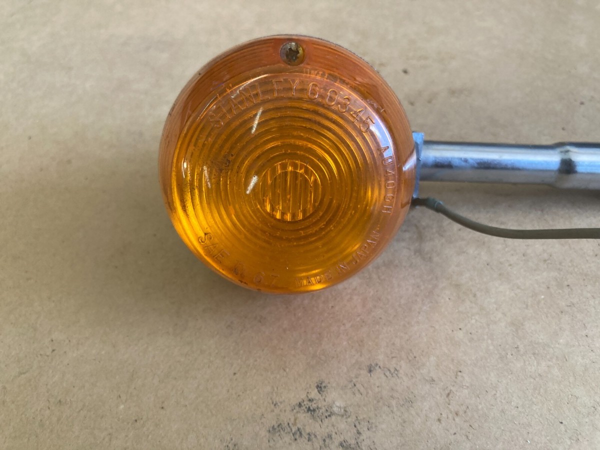 Stanley 6.0345 Amber Turn Signal Pair Made In Japan AU40GH | eBay