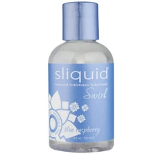 Sliquid Swirl Intimate Glide Personal Lube Blue Raspberry Vegan 4.2 oz
