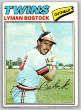 1977 Topps #531 Lyman Bostock