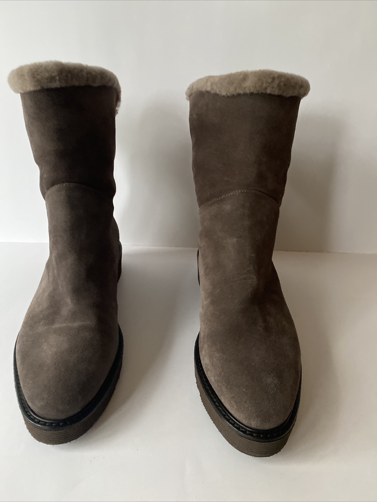 aquatalia shearling boots