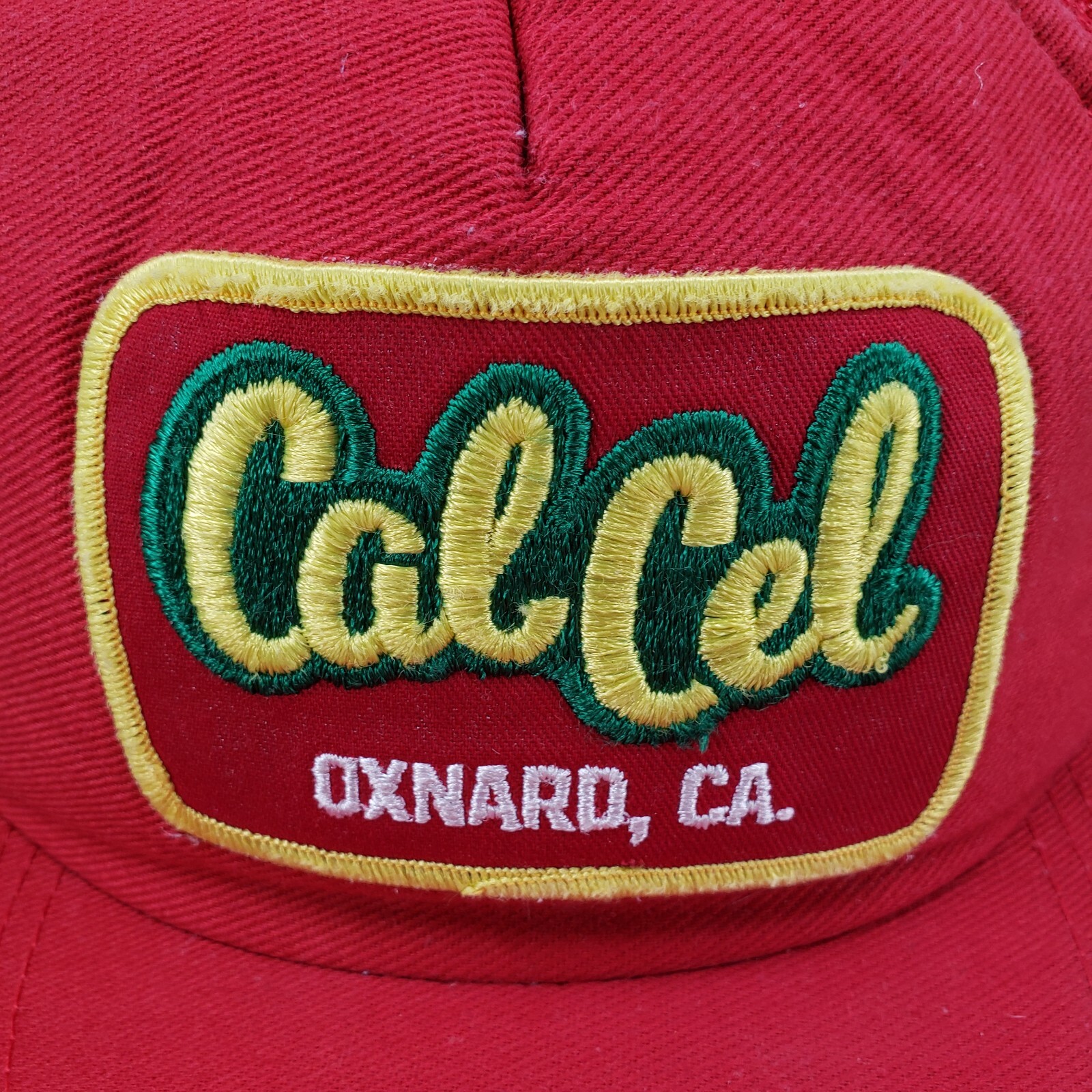 Cal Cel Patch Hat Cap Trucker Snapback Oxnard CA … - image 2