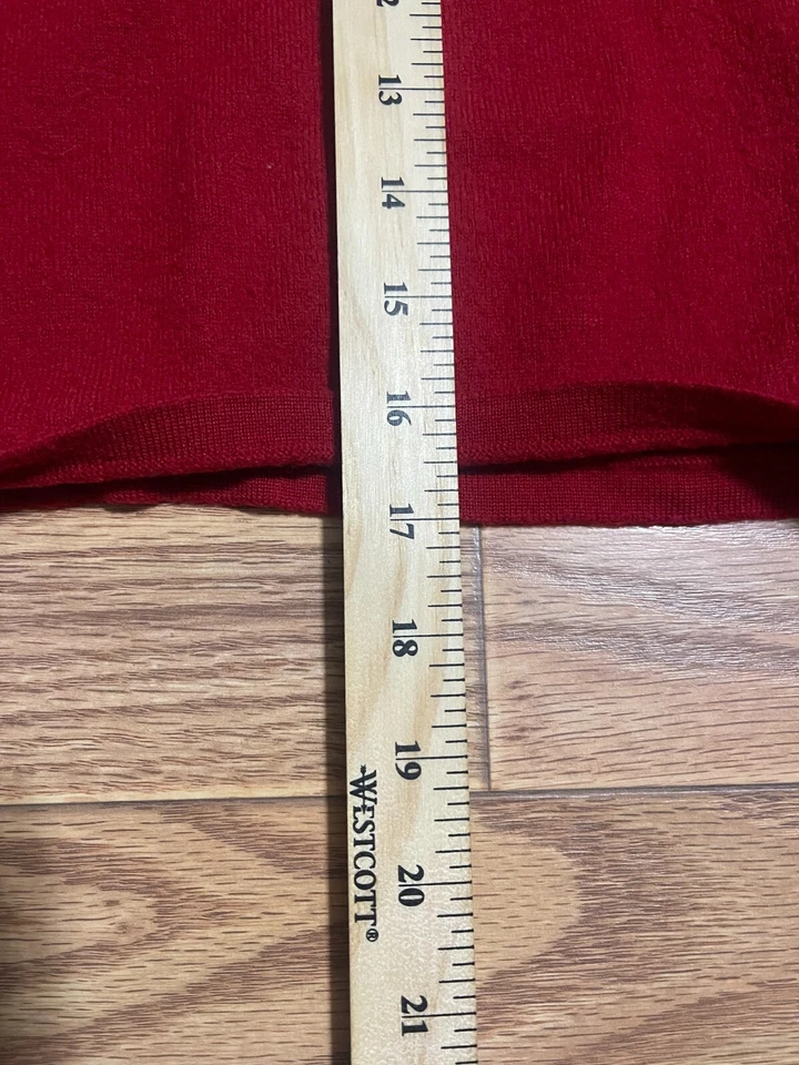 Suéter Charter Club de Lana Niñas Rojo Talla Juvenil Grande Foto 2 de 4