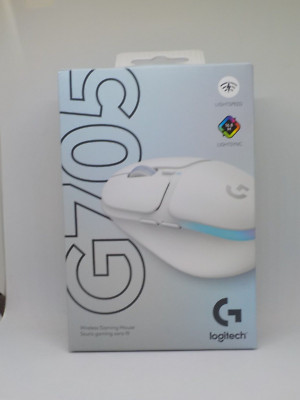 New Logitech G705 Wireless Gaming Mouse, Customizable LIGHTSYNC RGB Lighting,