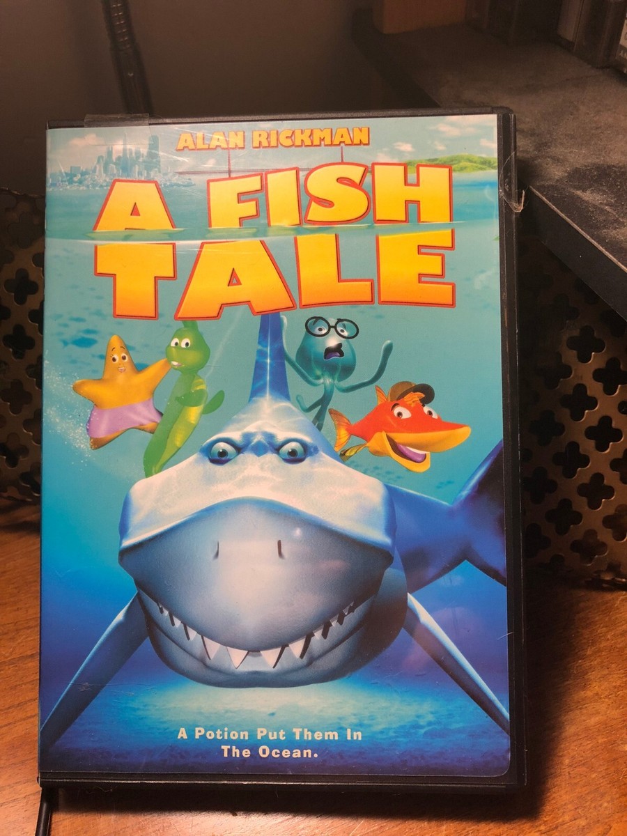 A Fish Tale DVD Rated G Widescreen Version Alan Rickman Genius