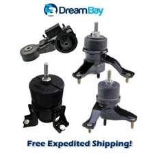 2004-2006 for Toyota Sienna 3.3L 2WD Engine Motor & Transmission Mount Set 4PCS