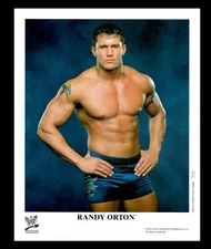 WWE RANDY ORTON P-776 OFFICIAL LICENSED 8X10 ORIGINAL PROMO PHOTO FROM 2002 RARE