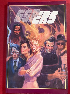 VERY RARE -- ESPERS by James Hudnall (1990, PB) - Marvel Epic Comics - VG+