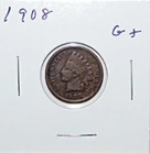1908 US Indian Head Cent  G Good Free Shipping
