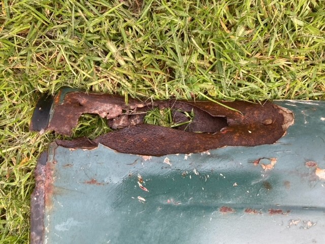 Tr4 Rear Wing Triumph TR4 TR5 Rear wing RHS USED Dry Climate has some Rust for ...