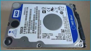 HDD Festplatte 2,5"  500GB 5400 RPM 16MB Western Digital WD5000LPCX (728h)