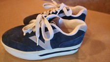 Vintage Vans Platform Suede shoes 7.5