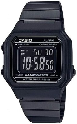 Casio B650WB-1B Black Stainless-Steel Quartz Fashion Watch