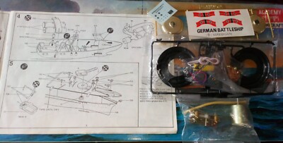 ACADEMY 1:350 TIRPITZ Motorized Series #1414 ©1987 Minicraft Models. N.I.B