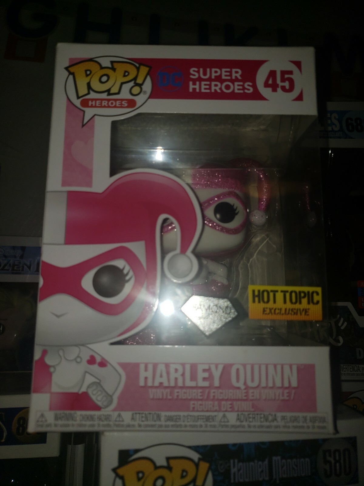 funko pop harley quinn pink diamond