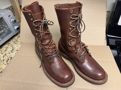 White s Boot X Rose Anvil Collab Drifter 1 Boots In Seidel Red Dog Leather, 10D