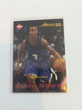 Stephon Marbury Antawn Jamison Rookie Card - RC - Edge Impulse 1998 #53