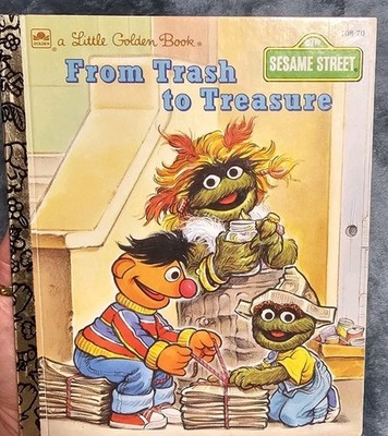 Vintage A Little Golden Book From Trash To Treasure 108-70 1993
