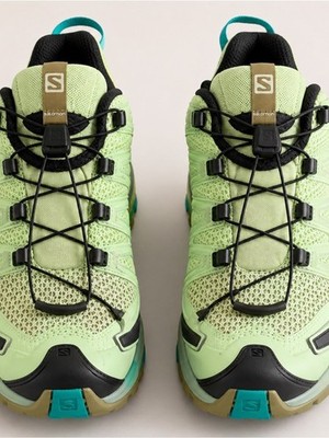 Salomon XA Pro 3D Trail Running Shoes Green Blue Women s 8.5