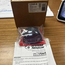 NEW System Sensor LENS-B Blue Color Lens, I-18