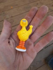 Big Bird Figure Sesame Street Vintage 1985 Muppets Inc 2.75"
