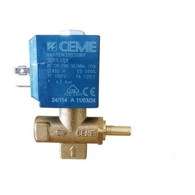 Magnetventil CEME 6660 für Comel Dampferzeuger  Bieffe Dampferzeuger 