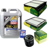 Mann Inspektionspaket 5L Liqui Moly 5W-30 FüR Subaru Forester 2.0 AWD 2.5