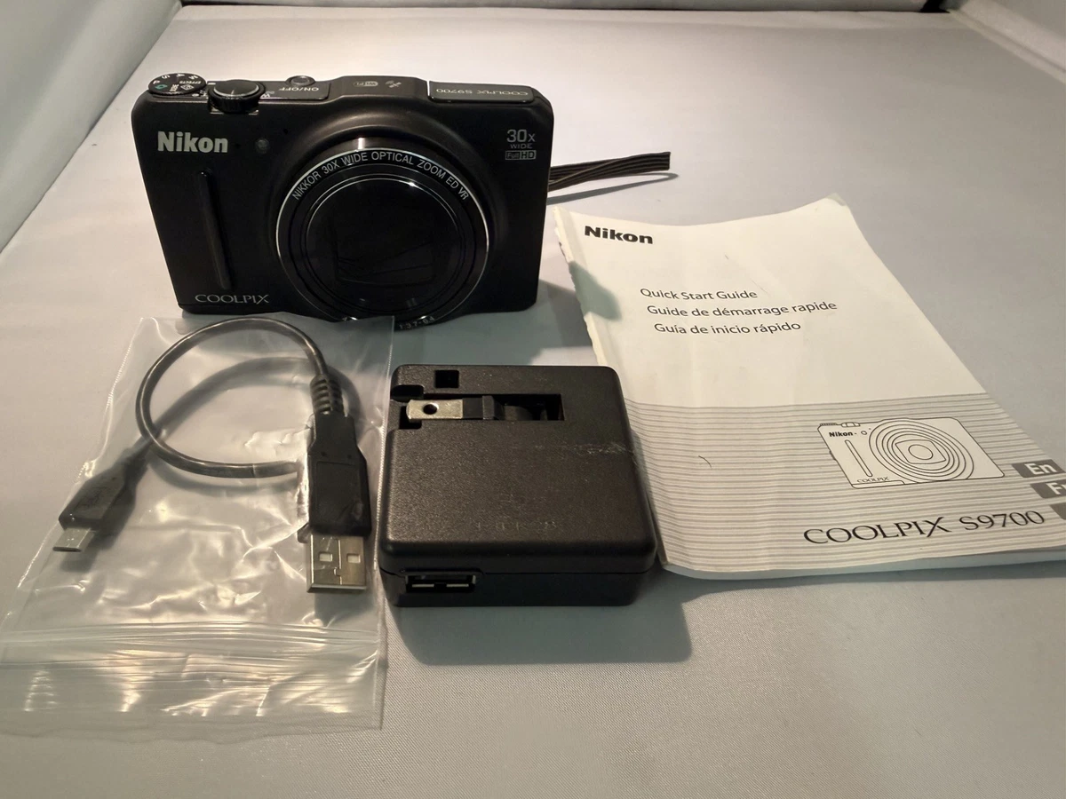 Preços baixos em Câmeras digitais Nikon Coolpix S9700 | eBay